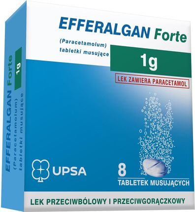 Efferalgan Forte, 8 tabletek musujących