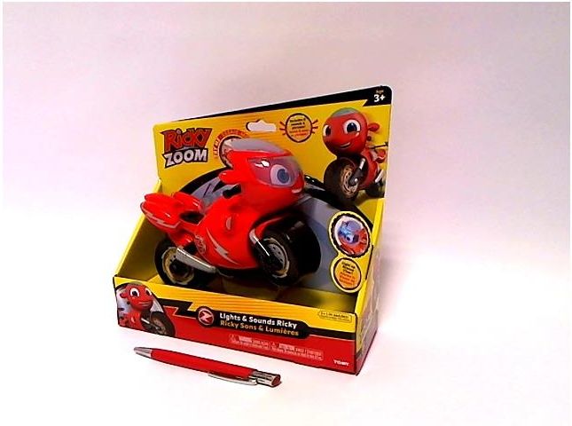 リッキートム RC Turbo Trick Ricky, motocykl kaskaderski z pilotem