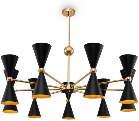 Maytoni New Series 108 Mod108Pl 18Gb Modern Pendant Lamp Black With Gold