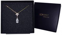 KOKONET NASZYJNIK ŚLUBNY ROSIE GOLD
