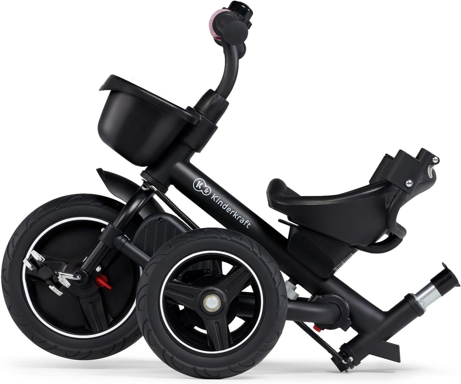 Kinderkraft Rowerek trójkołowy SPINSTEP różowy - zdjęcie 1 Kinderkraft Rowerek trójkołowy SPINSTEP różowy