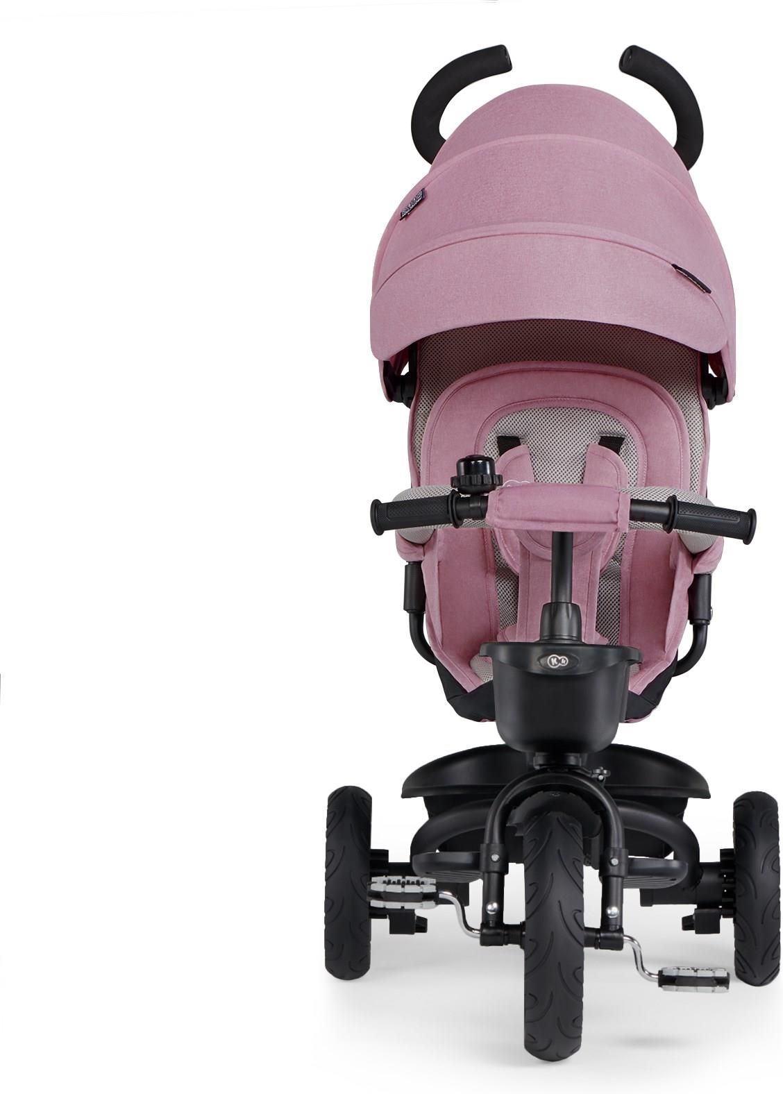 Kinderkraft Rowerek trójkołowy SPINSTEP różowy - zdjęcie 5 Kinderkraft Rowerek trójkołowy SPINSTEP różowy