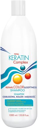 Total Keratin Complex Repair Color & Softness Szampon Do Włosów 1000 ml