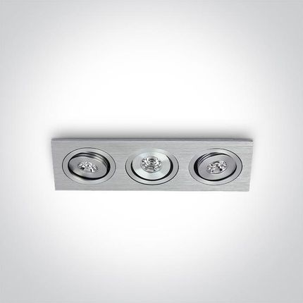 One Light 51301Al/D/15 Neochori 3 Aluminiowy Z Serii Mini Led 6000K 3X1W (51301Ald15) (5130115)