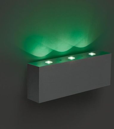 One Light 60001/Al/Gr Kipari Aluminiowa Led Zielona Barwa Światła 3X0 2W (60001Algr) (60001)