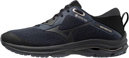 Mizuno Wave Rider Gtx India Ink Black Platinum Gold Ceny i