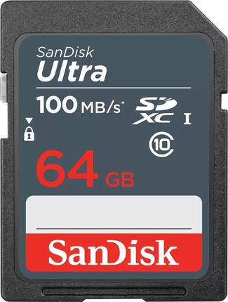 SanDisk Ultra SDXC 64 GB Class 10 UHS-I/U1 (SDSDUNR-064G-GN3IN)