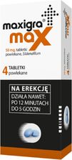 Maxigra Max 50 mg 4 tabl - opinii