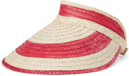 czapka z daszkiem BRIXTON - Bondi Visor Tan/Scarlet (TANSC) rozmiar: OS