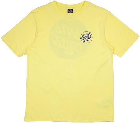 koszulka SANTA CRUZ - Primary Dot T-Shirt Pastel Yellow (PASTEL YELLOW) rozmiar: 12