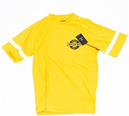 koszulka BRIXTON Newell Yellow (YELLW) rozmiar M