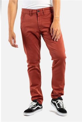 spodnie REELL Flex Tapered Chino Red Brown (190) rozmiar 30 30