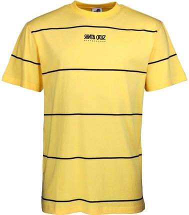 koszulka SANTA CRUZ Snake Run T Shirt Yellow (YELLOW) rozmiar M