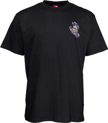 koszulka SANTA CRUZ Hand Splatter T Shirt Black (BLACK) rozmiar S