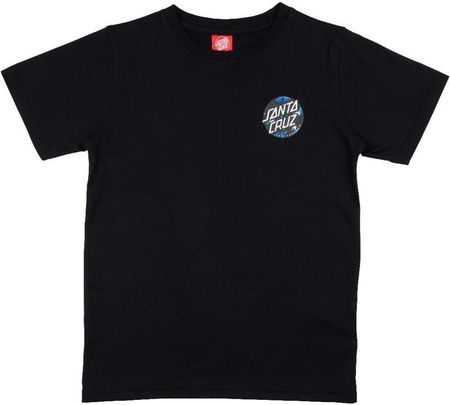 Santa Cruz Koszulka - Youth Dot Splatter T-Shirt Black (Black) Rozmiar: 6-8