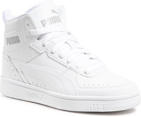 Puma Sneakersy - Rebound Joy Jr 374687 07 White/White/Limestone