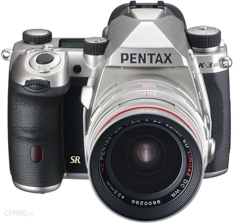 Pentax K-3 Mark III body srebrny
