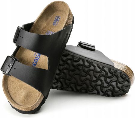 Birkenstock Klapki Arizona Black Soft Footbed 38 - Ceny i