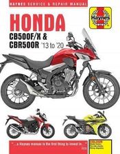 Literatura obcojęzyczna Honda CB500F/X & CBR500R update (13 -20): 2013 - zdjęcie 1