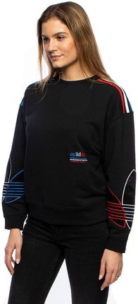 Adicolor tricolor best sale trefoil velvet sweatshir