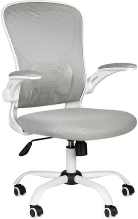Fotel Biurowy Comfort 73 Biało Szary