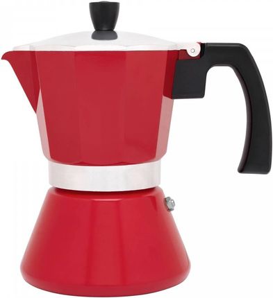 Leopold Vienna Kawiarka Espresso Maker Red 6 Cups (Lv113007)