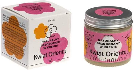 Rarecraft Naturalny dezodorant w kremie Kwiat Orientu - 60 ml 