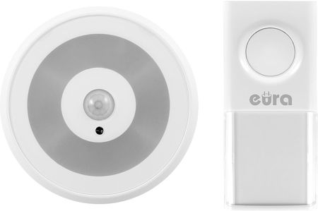 Eura-Tech Dzwonek bezprzewodowy Eura WDP-90H2 ''DISCO'' - bezbateryjny, przycisk kinetyczny