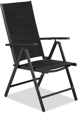 Komplet Aluminiowych Krzeseł Verona Garden Point - 2 Sztuki Czarne