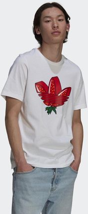 Adidas Strawberry Trefoil Tee GP1971 - Ceny i opinie T-shirty i koszulki męskie FESH