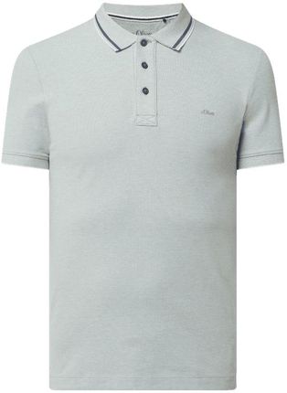 Koszulka polo o kroju slim fit z dodatkiem wiskozy - Ceny i opinie T-shirty i koszulki męskie BQFS Koszulka polo o kroju slim fit z dodatkiem wiskozy - Ceny i opinie T-shirty i koszulki męskie BQFS