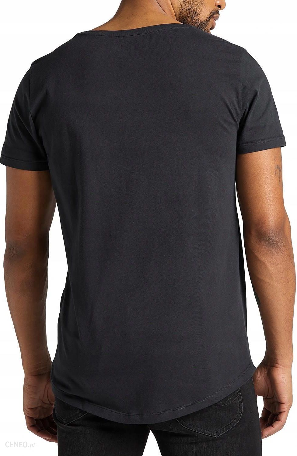 L62JEPJA opinie Tee i Ceny Black - M Washed Lee Shaped T-shirt