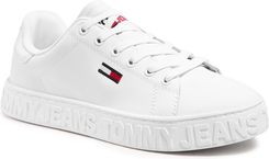 sneakersy tommy jeans cool sneaker en0en01363 white ybr