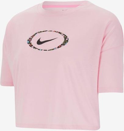 Nike Dri-Fit Crop Top RÓżowy - Ceny i opinie LDGB