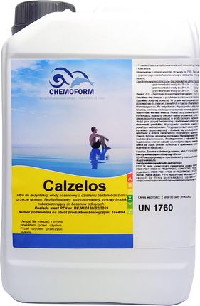 Chemoform Calzelos Koncentrat Usuwa Glony Do Basenu Na Zimę 3L