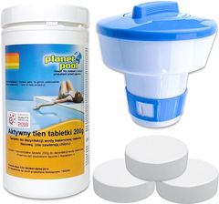 Zdjęcie Dezynfekcja Basenu Bez Chloru Aktywny Tlen Tabletki 200G + Dozownik - Odolanów