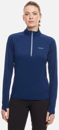 KOSZULKA RAB WOMEN'S PULSE LS ZIP