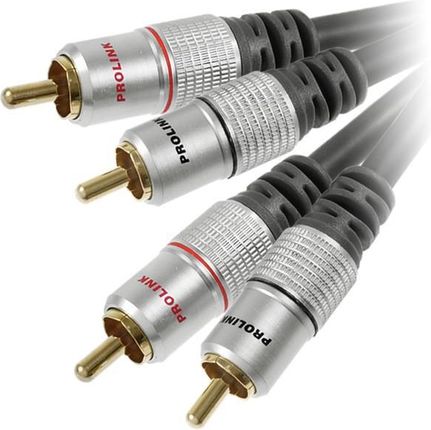 Prolink Exclusive Tcv 4270 0,5m Kabel 2 Rca - 2 Rca