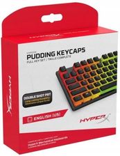 Zdjęcie Klawiatura HyperX Pudding Keycaps Full Key Set Czarne (HKCPXP-BK-US/G) - Radzyń Podlaski