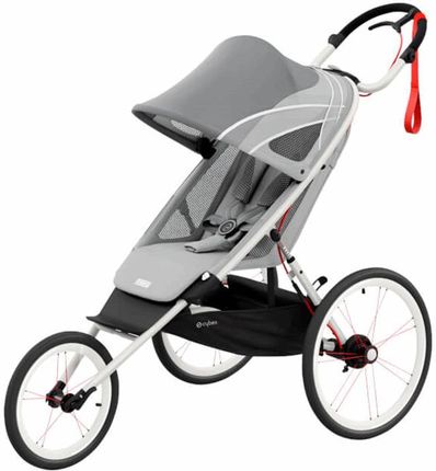 Cybex Avi Spacerowy Medal Grey Black With Pink Details