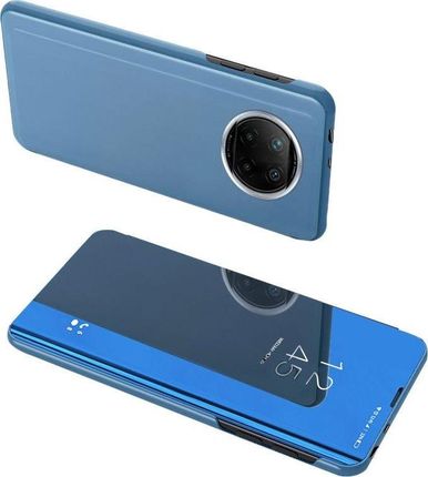 Hurtel Clear View Case futerał etui z klapką Xiaomi Redmi Note 9T 5G niebieski