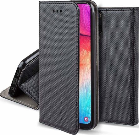 Nemo Etui MOTOROLA MOTO E6 portfel z klapką Flip Magnet czarne