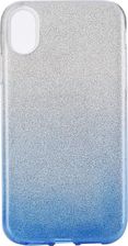 Forcell SHINING do IPHONE XR ( 6,1 ) transparent/niebieski