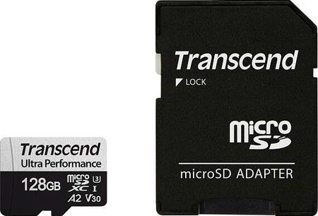 Transcend Ultra Performance 340S MicroSDXC 128 GB Class 10 UHS-I/U3 A2 V30 (TS128GUSD340S)