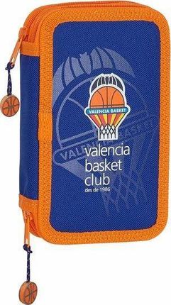 Valencia Basket Piórnik Valencia Basket Niebieski Pomarańczowy  28 pcs   
