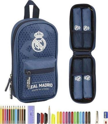 Real Madrid Piórnik w kształcie Plecaka Real Madrid C.F. Leyenda Niebieski  33 Części   