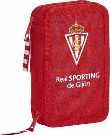 Real Sporting de Gijon Piórnik Real Sporting de Gijón Czerwony  28 pcs   
