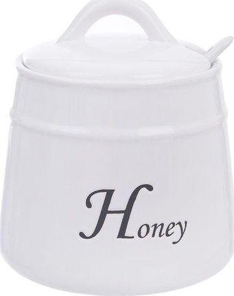 Orion Pojemnik Ceramiczny Na Miód Z Pokrywką I Łyżeczką 0,4L Honey