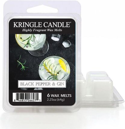 Kringle Candle Black Pepper And Gin Wosk Zapachowy