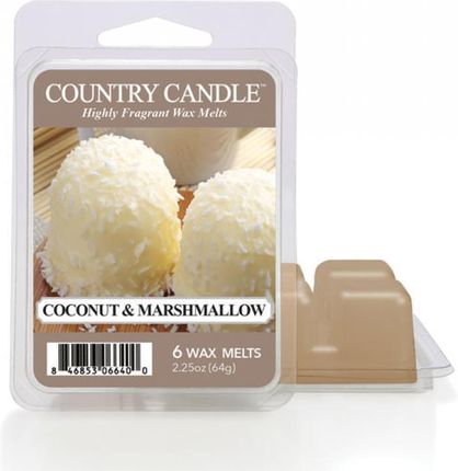 Kringle Candle Country Candle Coconut Marshmallow Wosk Zapachowy